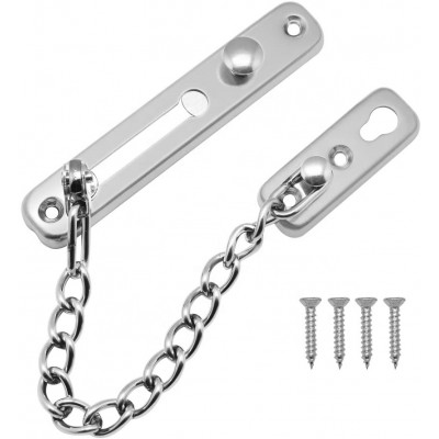 High Quality Hardware Zinc Casting Security Door Guard Locks Stainless Steel Metal Door Safety Chain Door Chain Lock