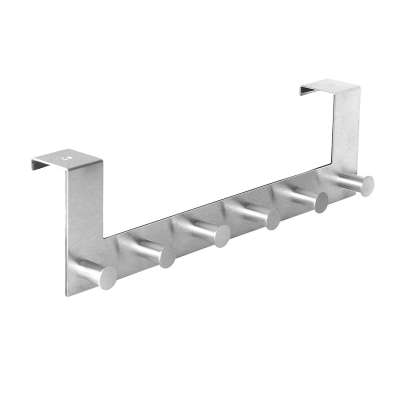 Factory Stainless Steel Door Hook Towel Rack Kitchen Cabinet Cupboard Hanging Rack Hat Clothes Coat Cloth Over The Door Hook